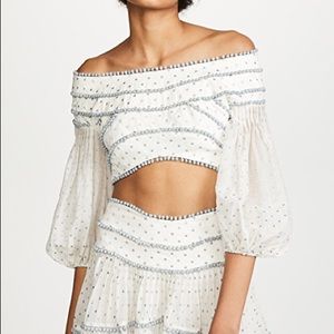 Zimmermann Painted Hearts Contour Top.